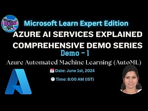 Azure AI Services Explained - AutoML - AI-900 lab demos - Explore Automated Machine Learning