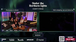 Stormfall33 - storm shows what shes watching to fall asleep during the charity event