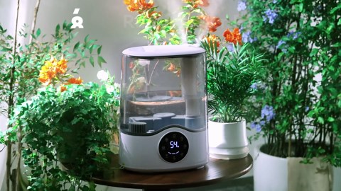 Homvana Humidifier Large Room, 7L (807ft²) Smart Warm and Cool Mist, Top-Fill Humidifiers for Bedroom Baby Nursery Grow Tent, Auto Adapt Mist Quick Air Humidity Indoor, Easy to Clean, Quiet, Diffusers