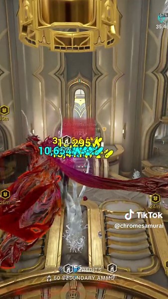 Here the Ocucor build paired with wisp prime #warframe #warframecommunity #warframetiktok #warframememes #warframemadness #warframesteelpath #warframepc #warframeislife #duviriparadox #steelpath #fyp #warframebuilds