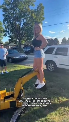 390 RC EXCAVATOR LIFT TEST! HOW MUCH CAN IT HANDLE?