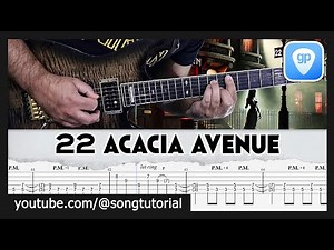 Iron Maiden | 22 Acacia Avenue | TAB | Guitar Cover | Lesson