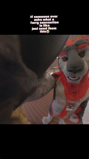 If someone ever asks what a furry convention is like just send them this😭