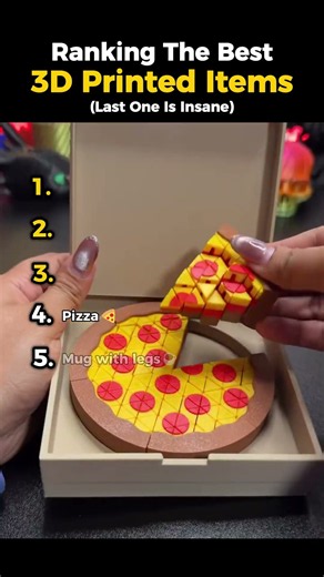 Ranking The Best 3D Printed Items
