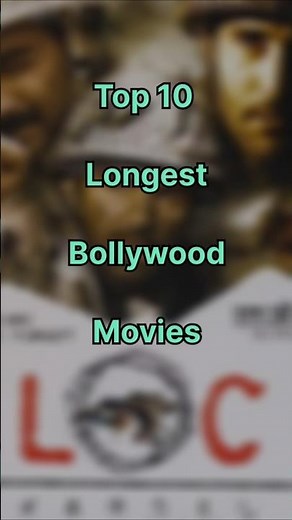 Top 10 Longest Bollywood Movies Of All Time || Longest Bollywood Movies #trending #top10 #movie