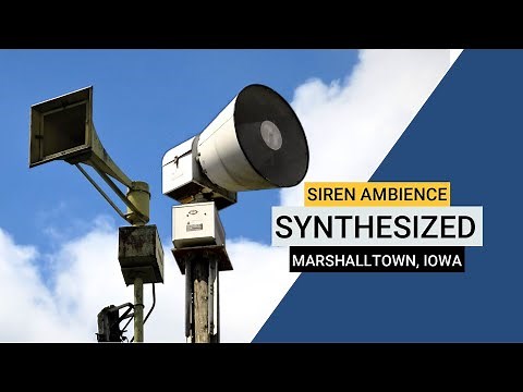 Synthesized Tornado Siren Ambience