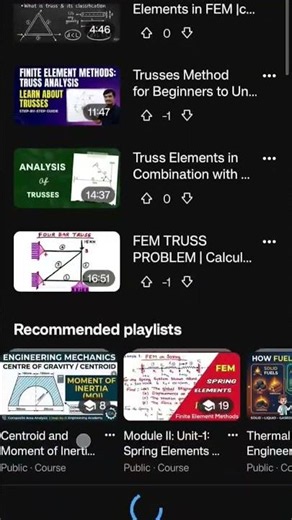 Finite Element Method(FEM) Playlist 156 Tutorial Classes arranged lesson wise