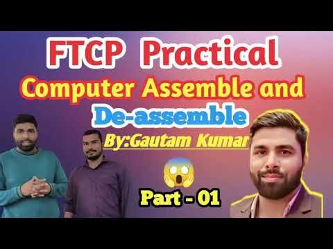 👉🔥 FTCP Lab Practical Part-01 ll CPU Assemble and De-assemble 👈🚀 #techtips #computer