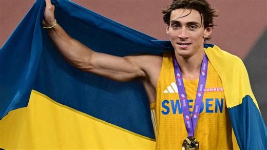 Armand Duplantis breaks his own pole vault world record – once again