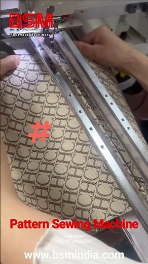 Pattern Sewing Machine 04 | bag stitching machine