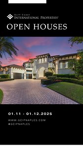 🎥🏠 This Weekend's Open Houses! 🏠🎥 Check out our reel to explore the stunning open houses we have lined up this weekend! Whether you're looking for a waterfront paradise, a luxurious retreat, or a cozy dream home, we've got something for everyone. 🌟 👉 Don't miss your chance to find your perfect place—click to view the reel and plan your weekend tours! #OpenHouseReel #GCIPNaples #DreamHomeSearch #NaplesRealEstate #LuxuryLiving | Gulf Coast International Properties