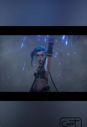 Jinx Lights the Signal for Vi #arcane #series #jinx #vi #tiktokviral
