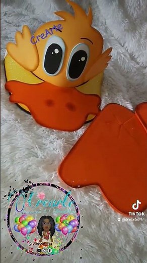 visera y patas de PATO #manualidades #foamy #viserasdeportivas #viseras