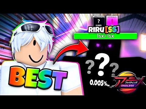 Obtaining the BEST CHAMPION in Anime Fighting Simulator: Endless..