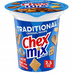 Chex Mix Traditional Original Recipe Snack Mix, Snack Cup, 2.5 oz
