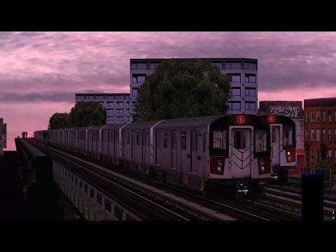 2013 OpenBVE TFO Ride: R142A 6 Train Ride From Pelham Bay Park to 33rd Street (To Bowling Green)