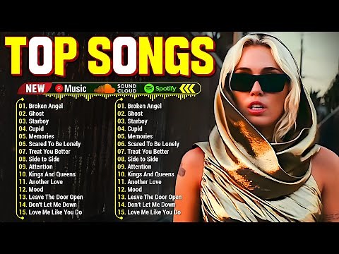 Billboard 2025 🌟 Billboard Top 100 Songs 🎯 Miley Cyrus, The Weekend, Selena Gomez, Adele, Ed Sheeran