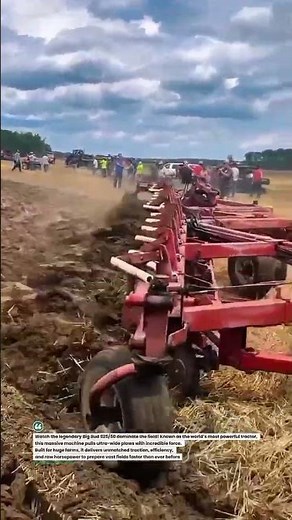 Big Bud 525/50 – The World’s Most Powerful Tractor at Work 🚜 #BigBud #MegaTractor #FarmTech