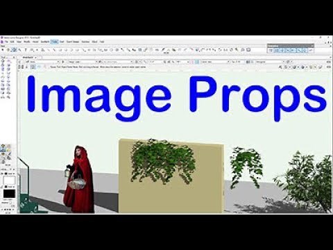 Image Props in Vectorworks