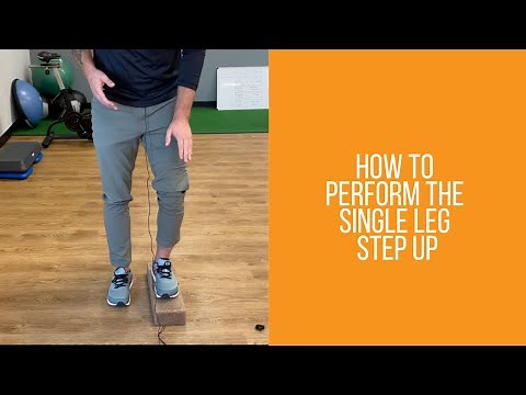How To Perform The Single Leg Step Up