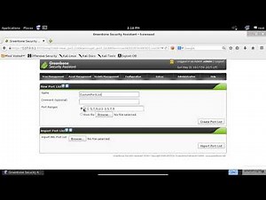 OpenVAS Open Vulnerability Assessment Scanner|Greenbone Security Manager |Network Vulnerability Test