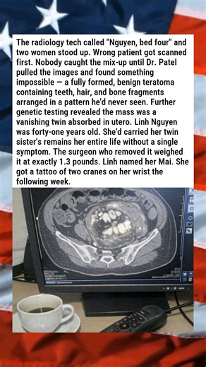WRONG PATIENT GETS A CT SCAN, DOCTORS FIND A TWIN SHE NEVER KNEW ABOUT 🏥👯😮
