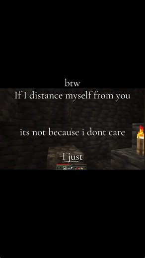 Minecraft Reflections on Distance and Care
