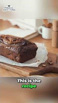 Never Waste Sourdough Discard: Delicious Banana Bread Recipe! #shorts