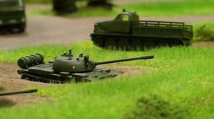 德累斯顿微缩火车模型 — 民主德国国家人民军与当地风景数码沙盘