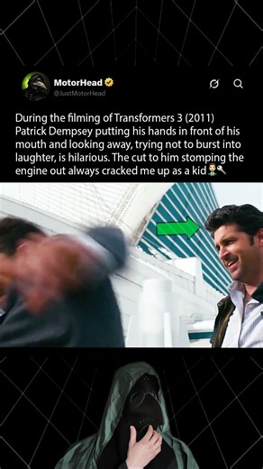 In Transformers 3 (2011), Patrick Dempsey did this because
