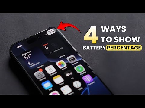How to Show Battery Percentage on iPhone 16, 16 pro?