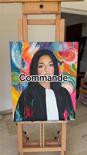 N’hésitez pas à m’envoyer un message privée pour toute demande de tableau 😊 #creativeart #artist #commande #tableau