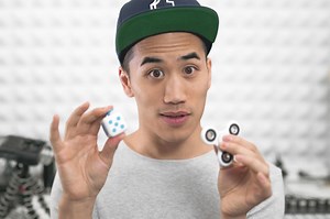 This guy has figured out how to make music with a fidget spinner