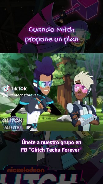 Mitch y sus planes en Glitch Techs