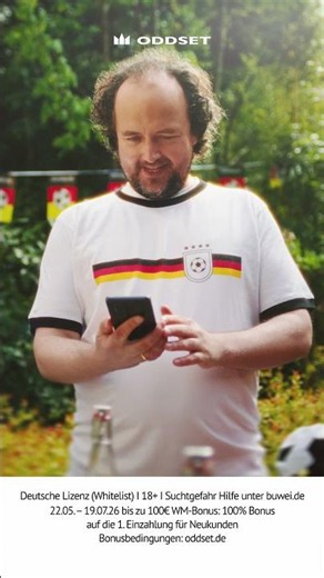 Wir bringen die WM zu dir nach Hause - ODDSET Sportwetten | 15S 9:16