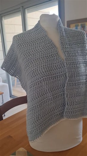 The Easiest Crochet Ruana You’ll Ever Make!