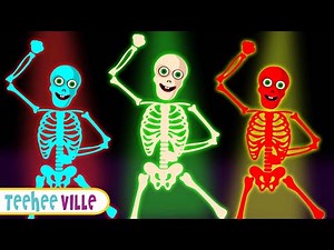 Danse du squelette | Dancing Skeleton | Halloween | Fête d'Halloween pour les enfants | Teehee Ville