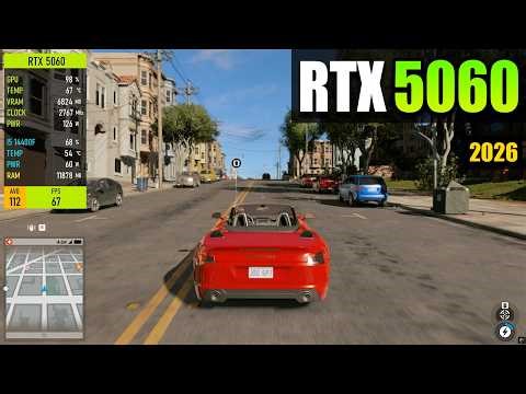 Watch Dogs 2 | RTX 5060 | Ultra Setting 1080p (2026)