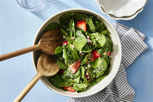 This Strawberry Spinach Salad Is the Perfect Sweet and Savory Combination