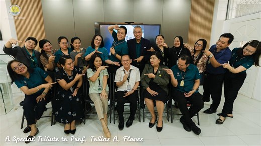 A profound thank you to 𝙋𝙧𝙤𝙛. 𝙏𝙤𝙗𝙞𝙖𝙨 𝘼. 𝙁𝙡𝙤𝙧𝙚𝙨 for incredible years of Serbisyong Trinitarian! Your loyalty and love for Holy Trinity College have truly shone brightly. As you enter into the portals of retirement, know that your dedication inspires every one of us to serve with the same heart and commitment. You will always be our inspiration. | Holy Trinity College of General Santos City