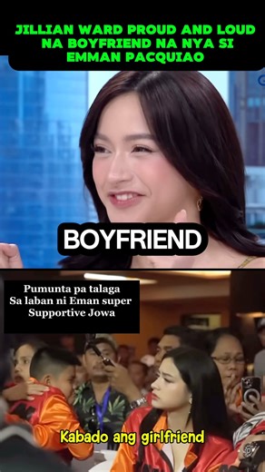Si Emman Pacquiao ang maswerteng nakabighani sa puso ni Jillian ward napaka sweet dumayo pa talaga si Jillian ward sa malayong lugar para suportahan ang boyfriend #JillianWard #emanbacosapaquiao #kiligmuch | Ariza Jane