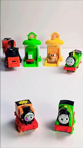 Thomas & Friends Matching Colour Green Or Orange, Unboxing Train #thomas #thomasandfriends #unboxing