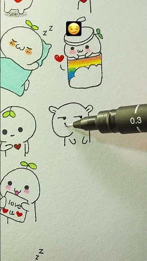 Drawing cute pictures 😏 #drawing #cute