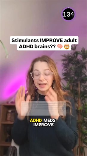 Annika | ADHD Nutrition Research Expert on Instagram: "Best of Nutrimind 2025: #5 🍓👇 First posted April 9th, it’s our 5th most viewed reel this year with 415k views! Did you join from this video? Let me know in the comments! TLDR/Original Caption: ⬇️ People with ADHD who start taking stimulant medication as an adult and not a kid might STILL experience improvements in brain structure! The improvements are linked to better gyrification, deeper sulci, and higher fractal dimension (aka, all of wh