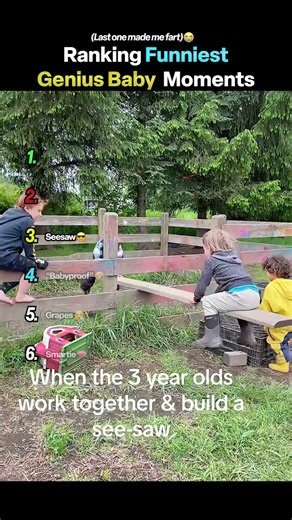 Ranking Funniest Genious Baby Moments #usa