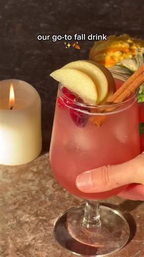 Sodastream | your new go-to fall drink 🍂✨ this content is intended for viewers 21+. please drink responsibly. | Instagram