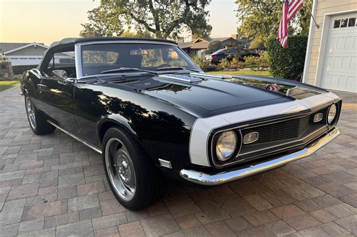 427-Powered 1968 Chevrolet Camaro Convertible 5-Speed