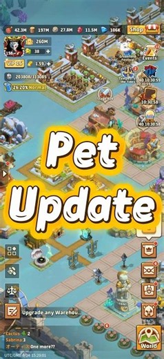 NEW pet update in top heroes, get that pet essence! #topheroes #gaming #idle