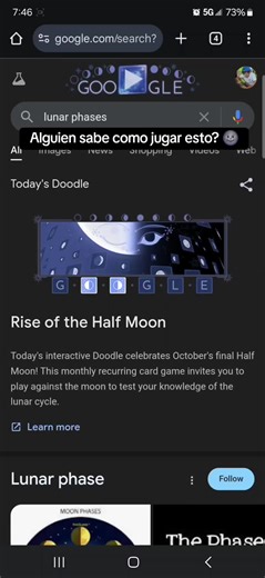 Descubre el nuevo juego de Google: Google Moon