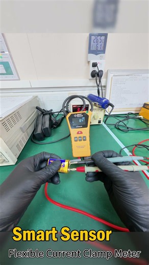 Smart Sensor ST4502 Flexible Current Clamp Meter | 12000A Range for Tight Spaces